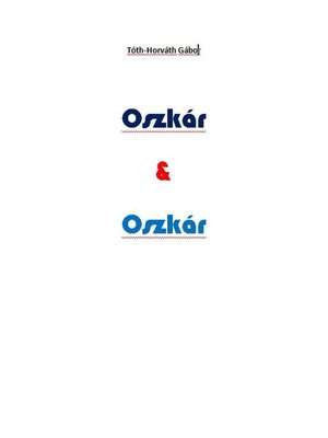 cover image of Oszkár & Oszkár